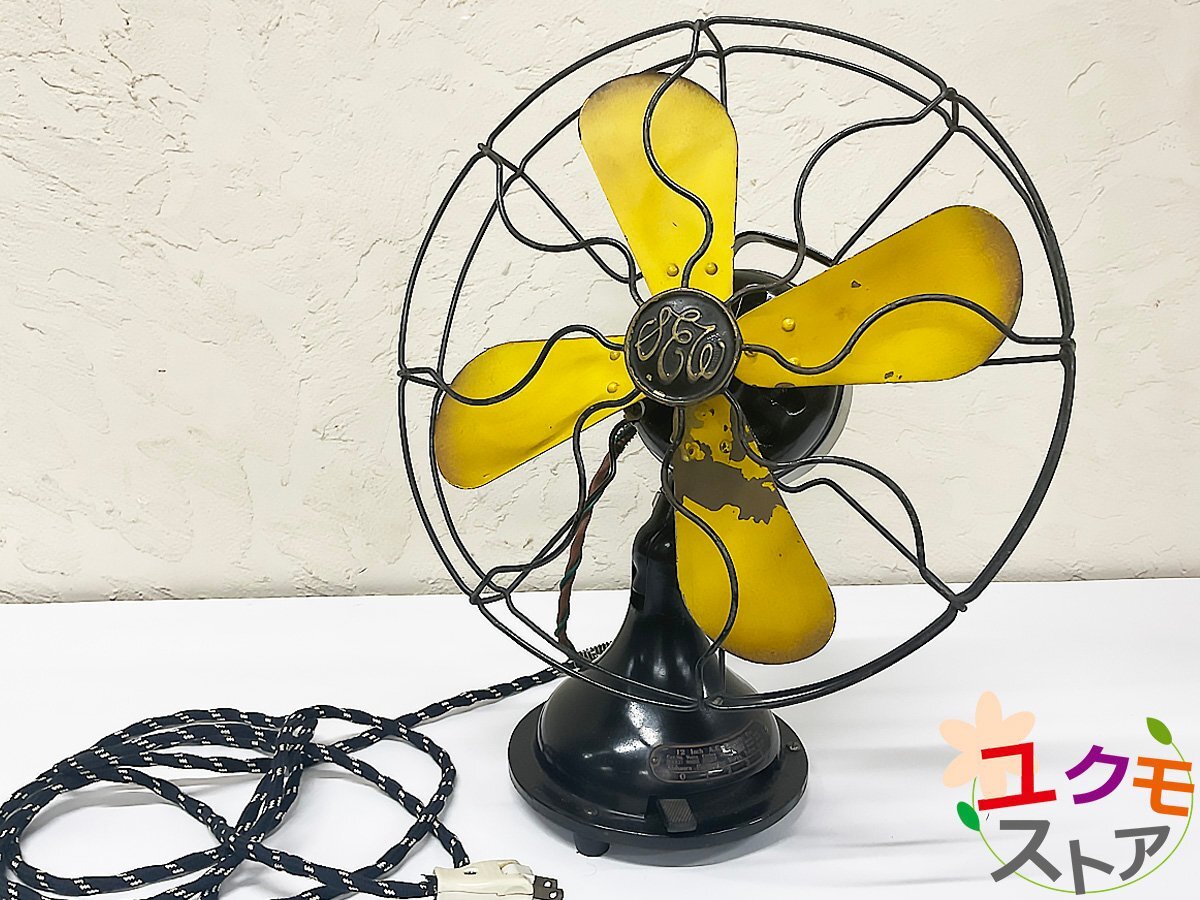 東芝 - アンティーク 扇風機 芝浦製作所 動作品 美品 レトロ 黒