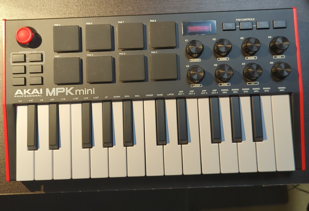 Yahoo!オークション -「akai mpk mini」(MIDIキーボード