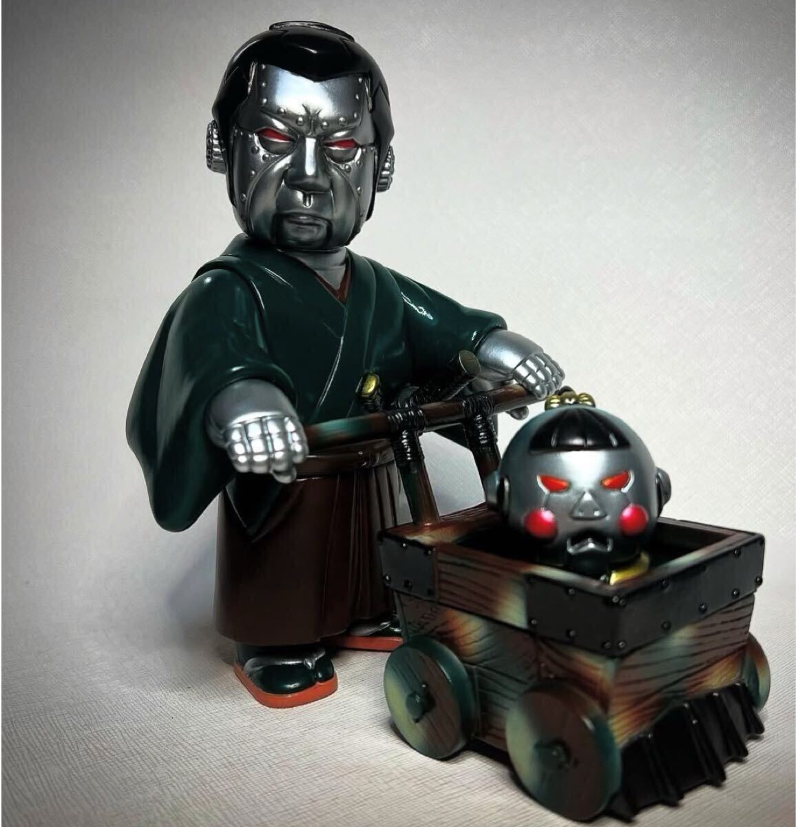 samuraidoll サムライドール 子連れロボ一刀斎と青二斎