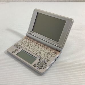 CASIO/カシオ 電子辞書 ベージュ XDーSP6700 学生 ビジネス EXーWORD 手書きパネル 中国語 英語 韓国語 海外旅行