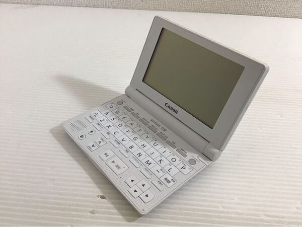 Canon/キャノン 電子辞書 ホワイト wordtank V330 学生モデル 英辞郎 英和 学習 ユメタン タッチパネル