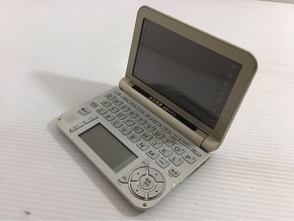 SHARP/シャープ 電子辞書 ゴールド PWーA7300 ブレーン 健康系コンテンツ多数 カラー ツインタッチパネル 旅行