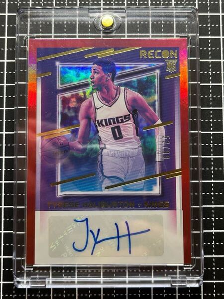 【99枚限定】タイリース・ハリバートン ルーキーサインカード Tyrese Haliburton RC AUTO NBA