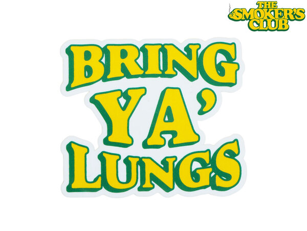 THE SMOKERS CLUB ザスモーカーズクラブ ステッカー カンナビスカップ ボング high times ハイタイムズ マリファナ 大麻 420 thc Smoke DZA