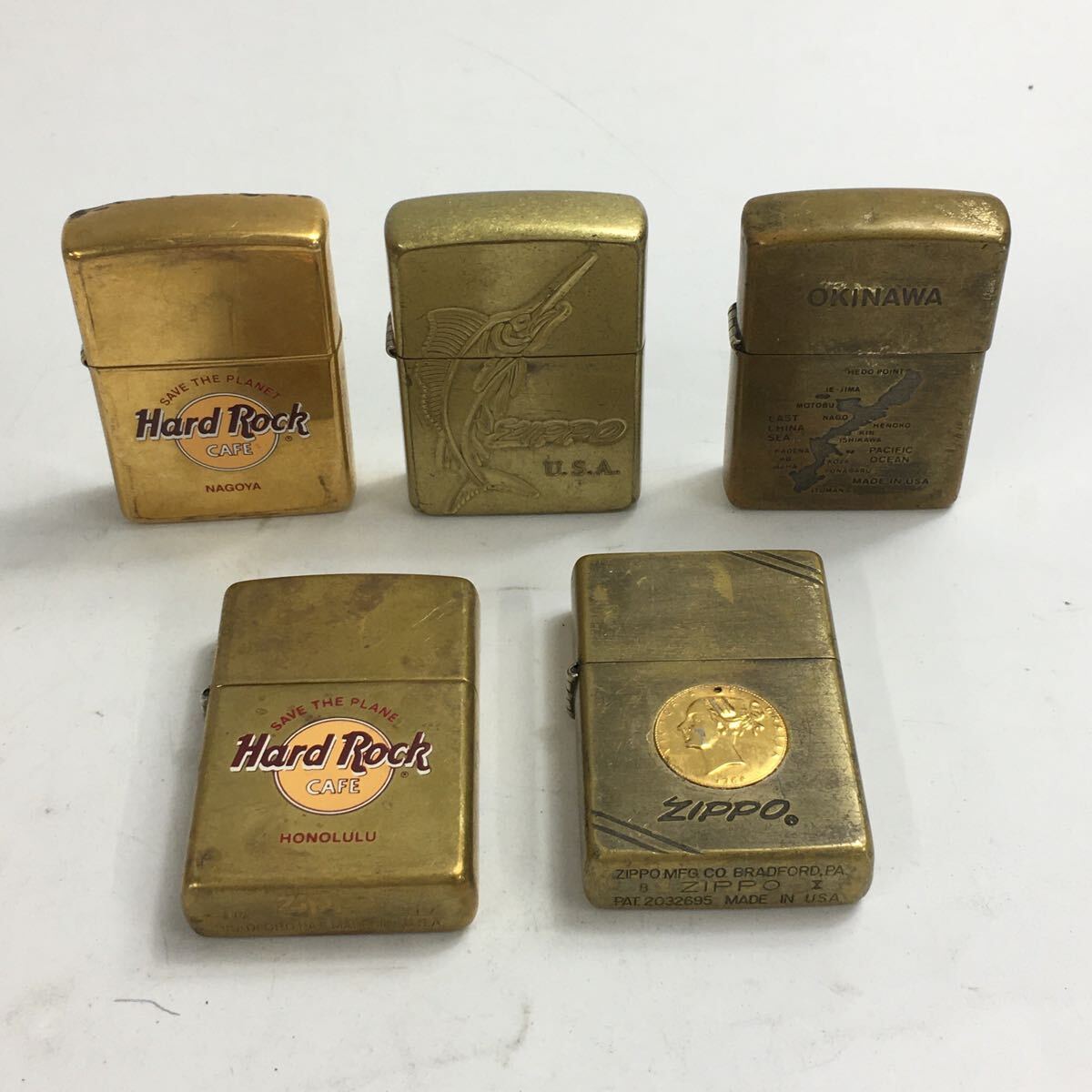 Yahoo!オークション -「zippo ハードロックカフェ」の落札相場