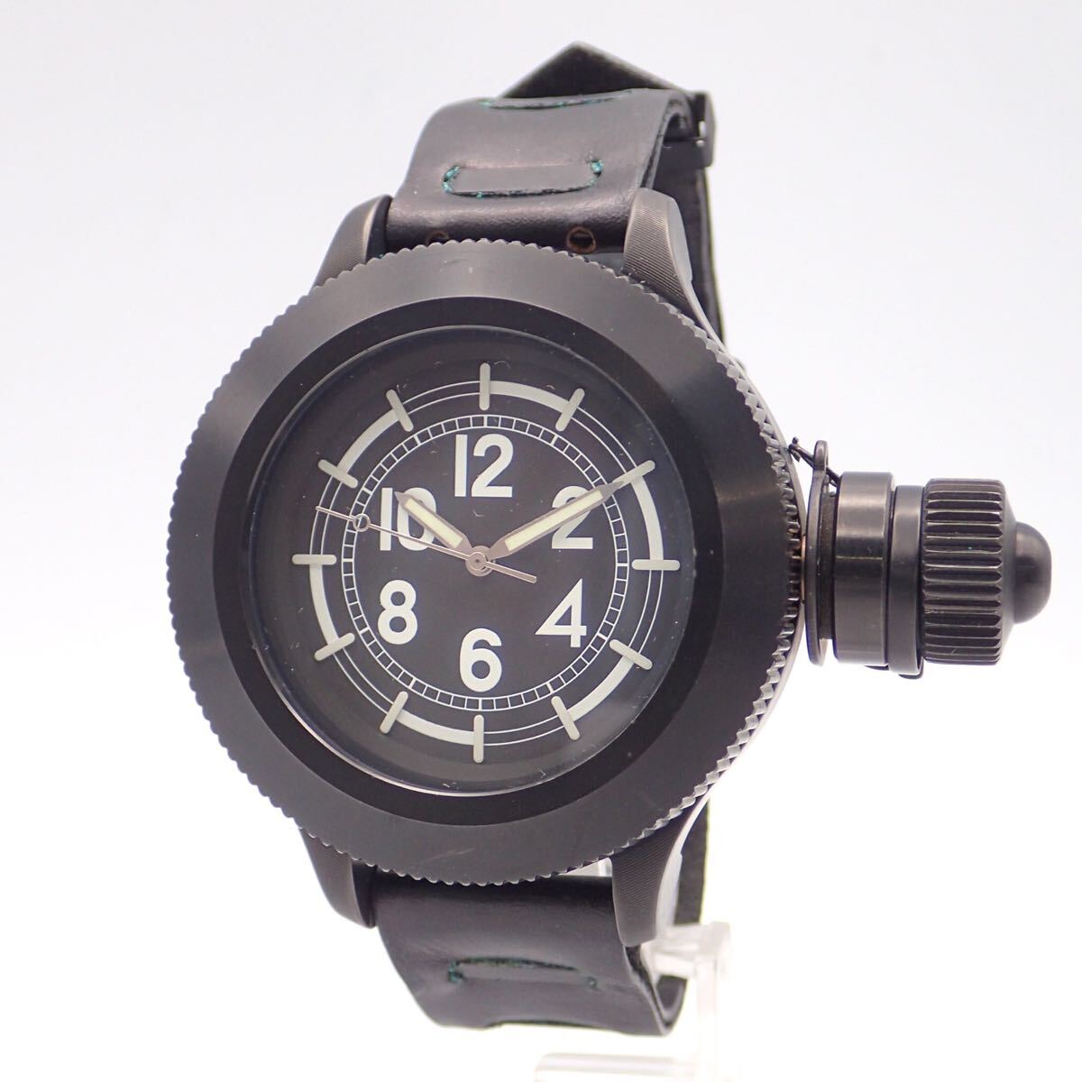ZENO-WATCH ゼノウォッチ クォーツ B554Q SV-Red- 展示未使用品