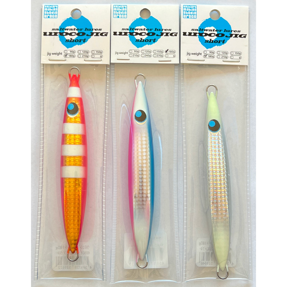 [未開封品]ウロコジグ 180g.210g 4個セット new product】ウロコロジグ120g 150g 180g 210g 受注スタート