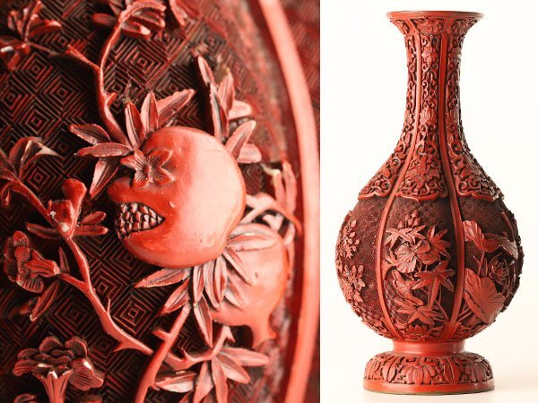 Yahoo!オークション -「中国 堆朱 花瓶」(その他) (漆芸)の落札 Yahoo!オークション -「中国 堆朱 花瓶」(その他) (漆芸)の落札