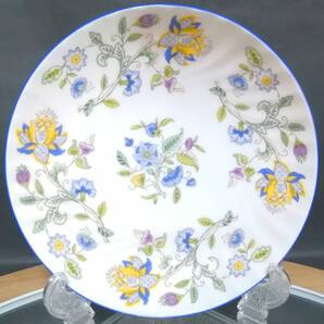 17CM 深さ3CM 美品◇自宅保管 ミントン ハドンホール ブルー ボウル プレート MINTON ※追加出品予定あり