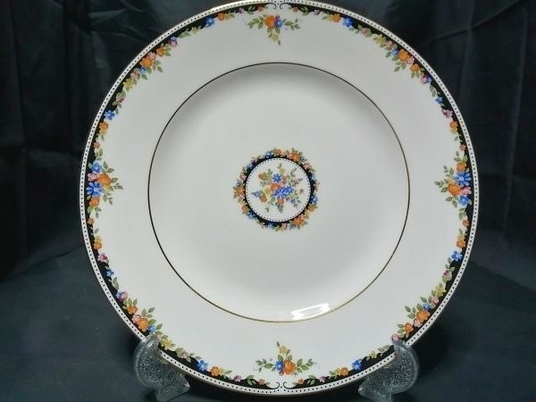 21CM 壺印 美品◇自宅保管 ウェッジウッド オズボーン デザートプレート 旧刻印 WEDGWOOD OSBORNE ※追加出品予定あり