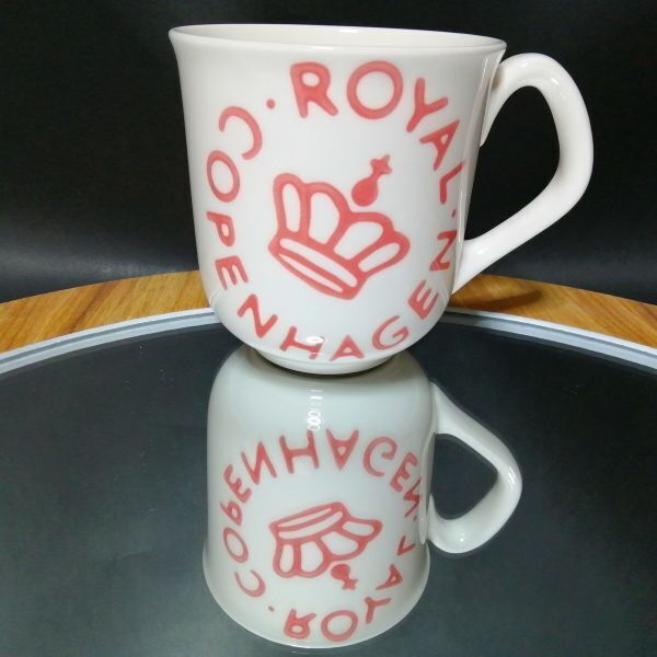 未使用◇自宅保管 ロイヤルコペンハーゲン ニューシグネチャー マグカップ ワインレッド ピンク ※追加出品予定あり