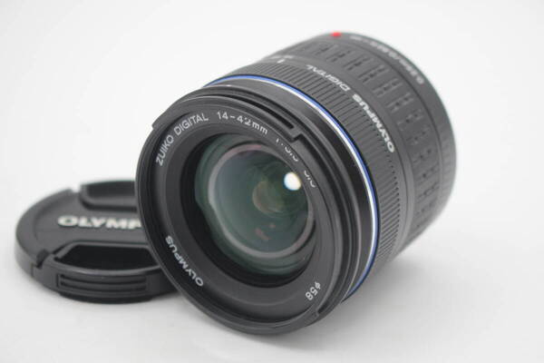外観極美品◆OLYMPUS オリンパス ZUIKO DIGITAL 14-42mm F3.5-5.6 ED◆4871-0430