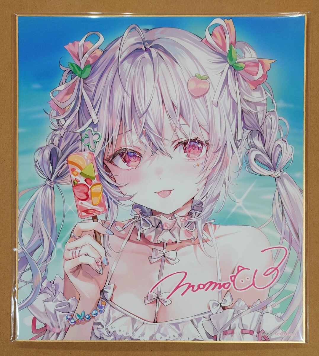 直筆サイン本 ももこ 画集 個展 arpeggio ホロライブ ロシデレ