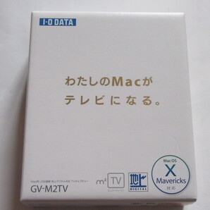 ★即決★IO DATA★Mac専用 地デジ対応TVキャプチャー★m2TV (GV-M2TV)