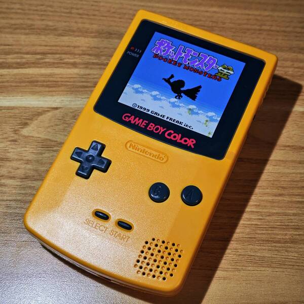 ゲームボーイカラー イエロー IPS液晶 バックライト GBC IPS LCD #0532