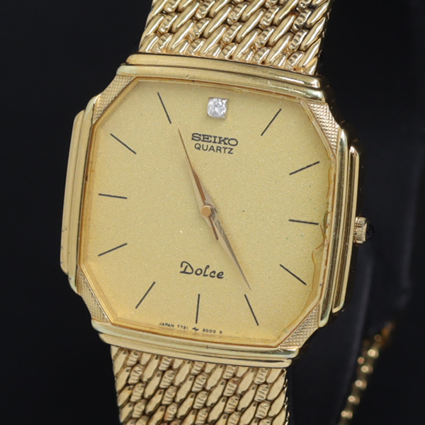 1988年製造 SEIKO セイコー DOLCE ドルチェ 腕時計 クォーツ