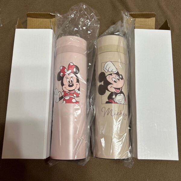 ディズニーストア ラッキーバッグ ボックス ステンレスボトル ミッキーミニー