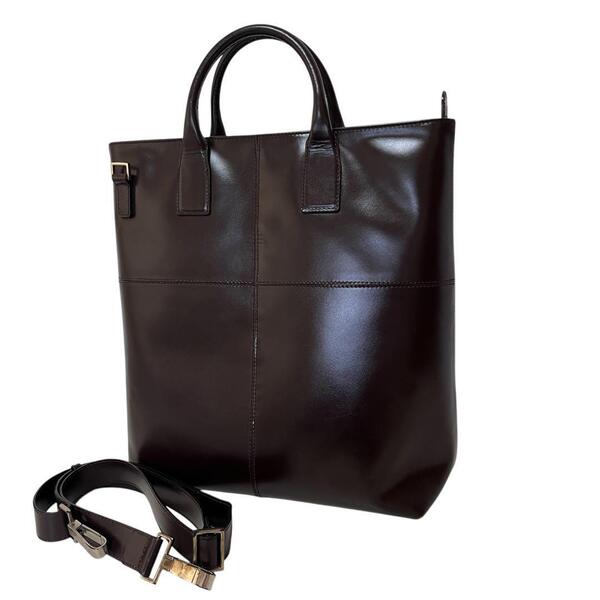 GUCCI グッチ 2way ハンドバッグ ショルダーバッグ レザー ブラウン アウトレット