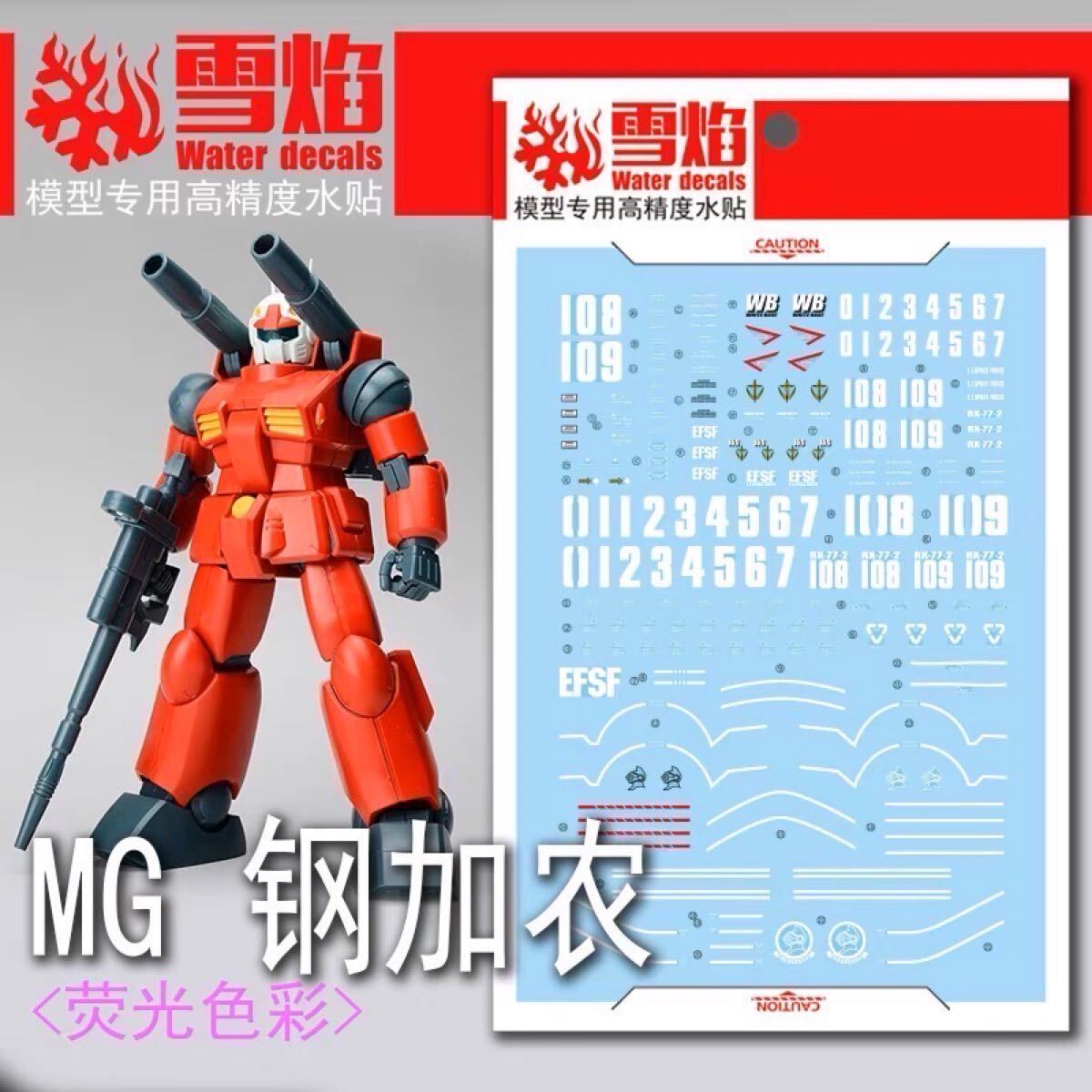 Amazon.com: Bandai Hobby MG 1/100 RX-77-2 Gun Cannon Gundam
