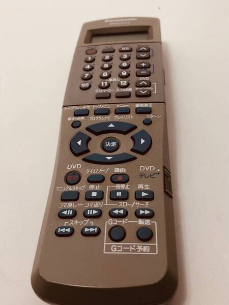 【パナソニック 純正 リモコン 9X04】動作保証 即日発送 EUR7901KE0 DVD VHS ビデオデッキ DMR-E30 DMR-E20 等