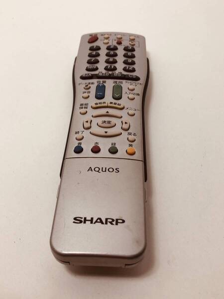 【シャープ 純正 リモコン 9X10】動作保証 即日発送 GA661WJSA テレビ用 LC-42EX5/LC-37EX5/LC-32D30/LC-26D30/LC-20D30
