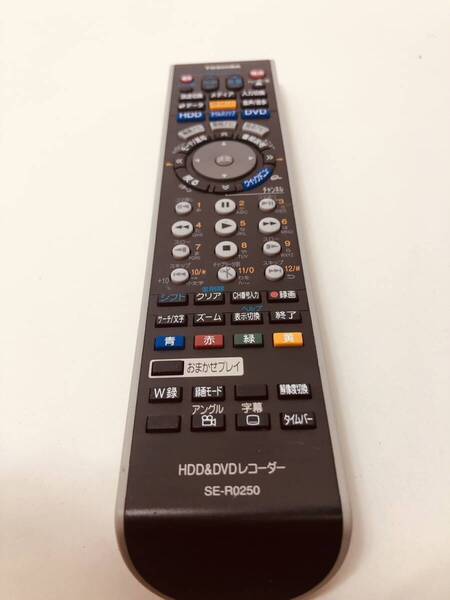 【東芝 純正 リモコン 9Y03】動作保証 即日発送 SE-R0250 レコーダー RD-E160/RD-E300/RD-S600/RD-S300