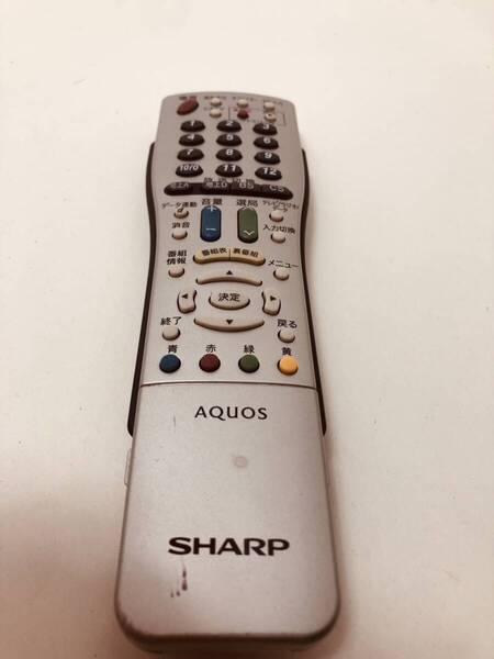 【シャープ 純正 リモコン 10C05】動作保証 即日発送 GA661WJSA テレビ用 LC-42EX5/LC-37EX5/LC-32D30/LC-26D30/LC-20D30 電池フタ欠品