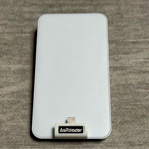 AsReader ASR-020D ブラック 通電確認 状態良好 バーコードリーダー iPhone iPod touch