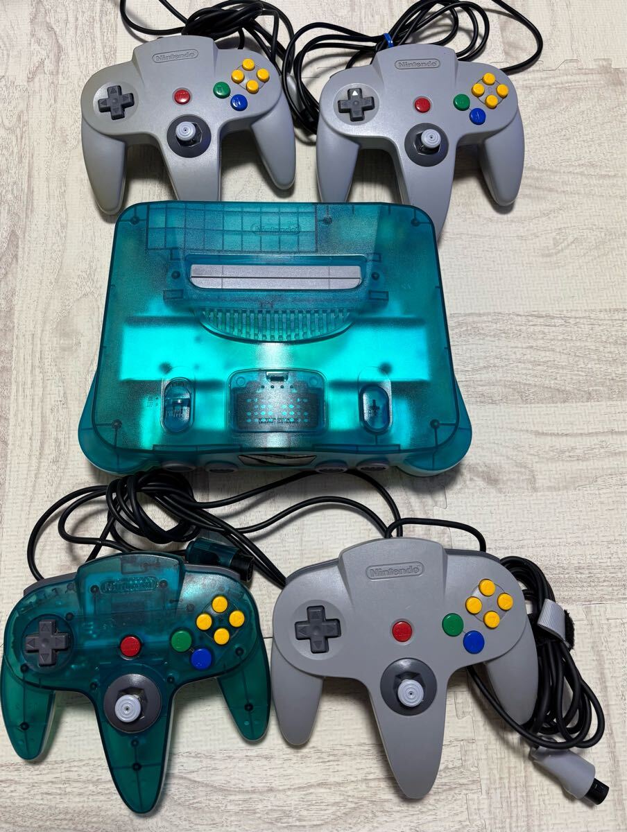 Yahoo!オークション -「ニンテンドー64 クリアブルー」の落札 Yahoo!オークション -「ニンテンドー64 クリアブルー」の落札