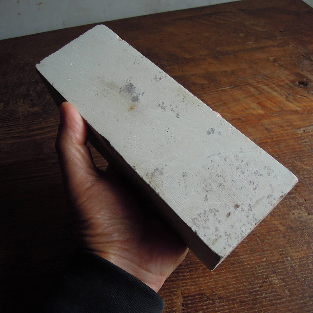 天然砥石　京都産　青砥　1.65キロ Yahoo!オークション -「天然砥石 青砥」の落札相場・落札価格