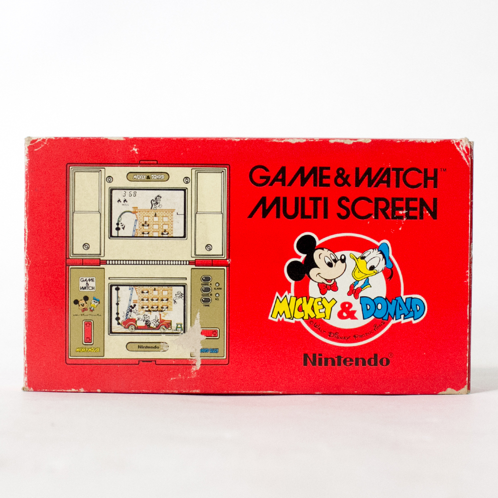 ゲームウォッチ ミッキー＆ドナルド - 「宝の森」昭和レトロ雑貨