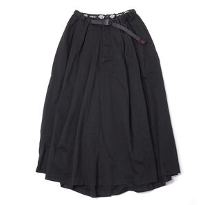 GRAMICCI × DICKIES × FREAK'S STORE 別注 ボリュームスカート【M】ブラック グラミチ ディッキーズ チノ ロングスカート 171W40FS03