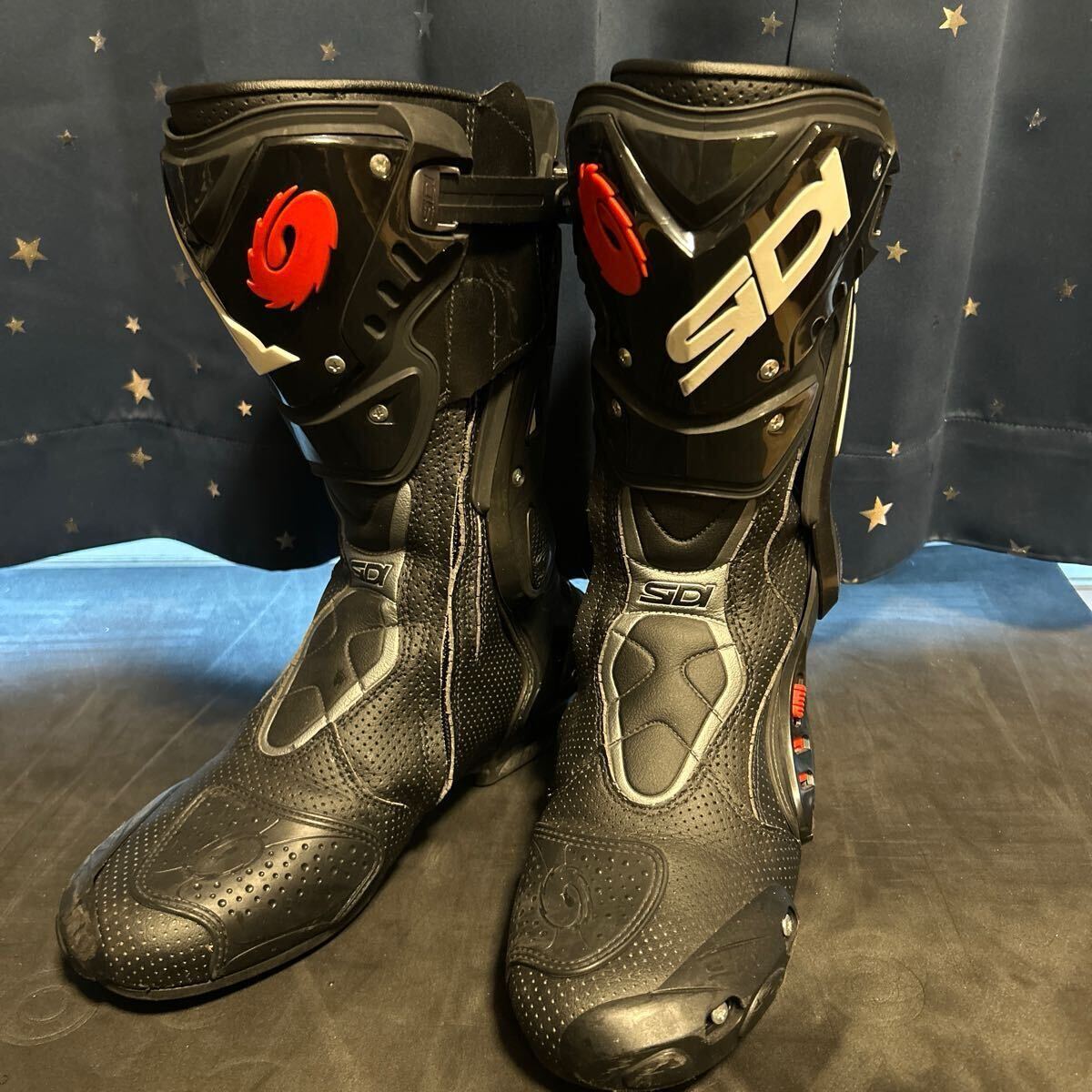 かいSIDI レーシングブーツ 当時物 旧車26.5.〜 27.0 SIDI ST レーシングブーツ 27.0cm(Yahoo!オークション -「sidi