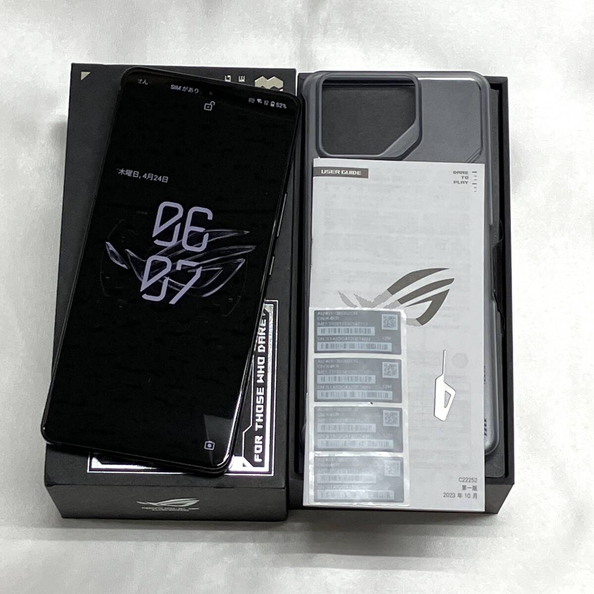 ASUS ROG Phone 8 512GB 16GB RAM AI2401 海外版 SIMフリー