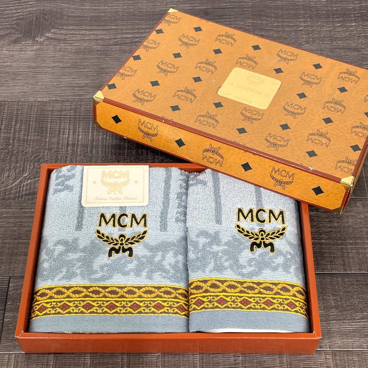 新品 MCM タオルセット フェイスタオル ウォッシュタオル - メルカリ