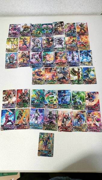 □送料無料 仮面ライダー ガンバライジング カード 41枚セット/ 仮面ライダートレカ トレーディングカード ガンバライジング カード