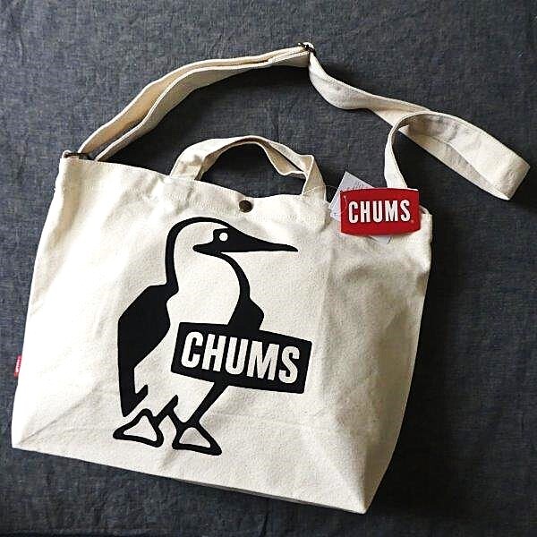 CHUMS ショルダーバッグ キャンバス CH60-3494 Black 未使用