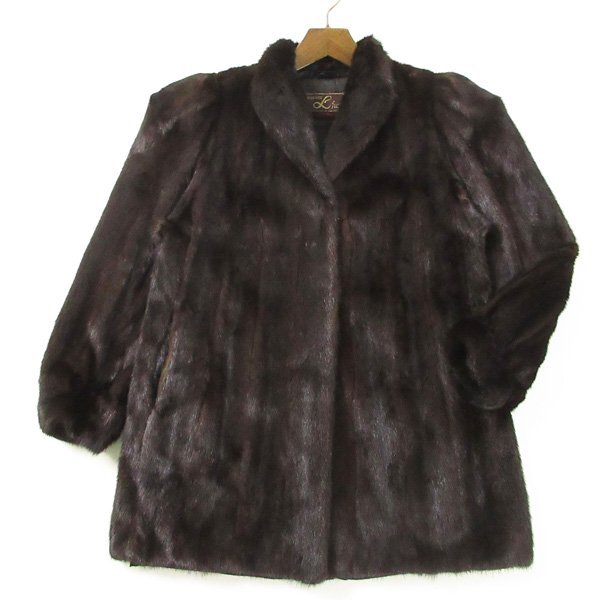 3.9万円からお値下げ◎ELEGANCE L fur ミンク ファージャケット ELEGANCE L fur ミンク ファージャケット ベージュ系 サイズF