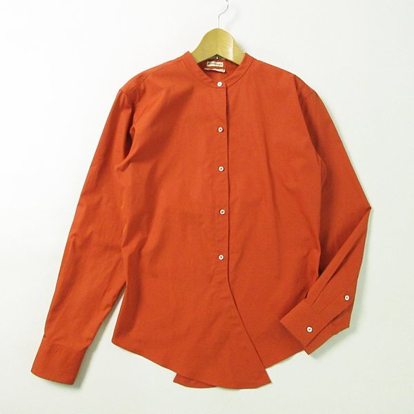 未使用タグ付き HERMES エルメス マルジェラ期 長袖 シャツ 34 HERMES】【ヴァルーズ】【マルジェラ期】【フランス製