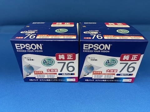 Yahoo!オークション -「ic4cl76 エプソン 4色 純正 インク 76 Yahoo!オークション -「ic4cl76 エプソン 4色 純正 インク 76