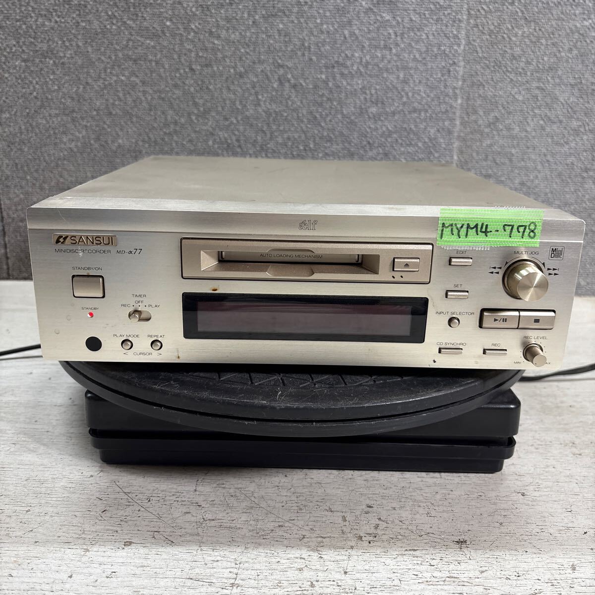 Yahoo!オークション -「sansui」(MDデッキ) (オーディオ機器)の Yahoo!オークション -「sansui」(MDデッキ) (オーディオ機器)の