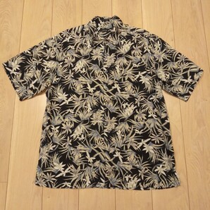 USA古着卸 Lサイズ IZOD アイゾッド 柄 シルク 半袖シャツ