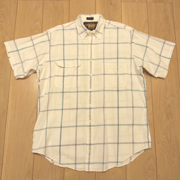 ☆USA古着卸 Lサイズ Ralph Lauren Chaps ラルフローレン チャップス 半袖シャツ