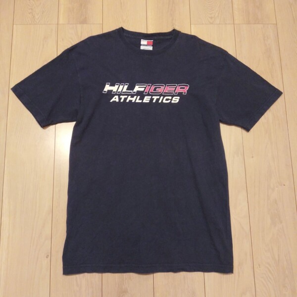 USA古着卸 Sサイズ TOMMY HILFIGER トミーヒルフィガー プリント Tシャツ