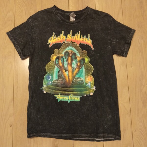 USA古着卸 Mサイズ COLOR TONE カラートーン タッシュ サルタナ テラフォーマー アルバム プリント Tシャツ