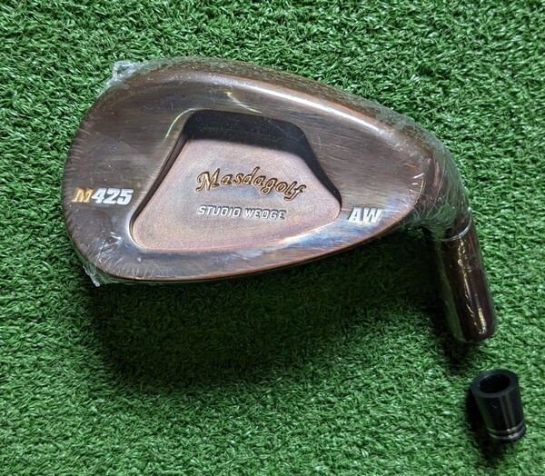 新品 マスダゴルフ スタジオウェッジ M425 AW 銅メッキ仕上げ 52° ヘッドのみ マスダオリジナルソケット付
