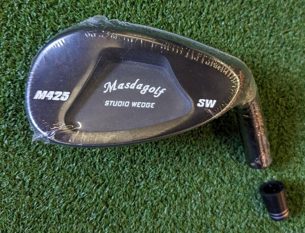 新品 マスダゴルフ スタジオウェッジ M425 SW 58° ブラックオキサイド仕上げ ヘッドのみ マスダオリジナルソケット付