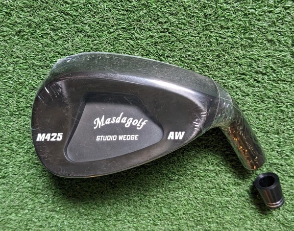 新品 マスダゴルフ スタジオウェッジ M425 AW 52° ブラックオキサイド仕上げ ヘッドのみ マスダオリジナルソケット付