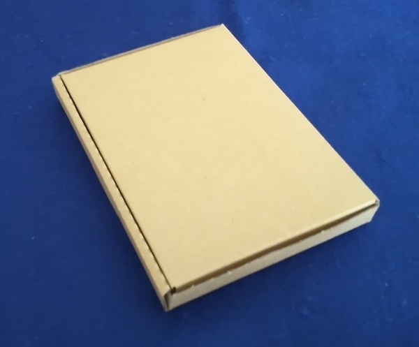 段ボール箱 A6サイズ 10枚組 155×110×15mm 未使用品 #1