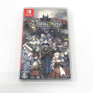 ユニコーン オーバーロード Nintendo Switch/ニンテンドースイッチ/ヴァニラウェア/店頭/他モール併売《ゲーム・山城店》R622